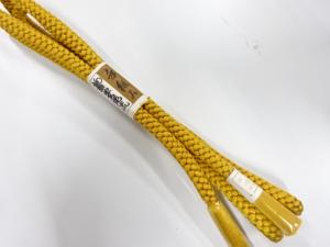 未使用品　正絹　手組帯締め